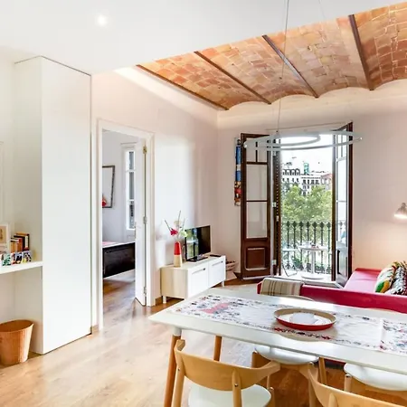 Design 1 Bedroom Apartment Near Plaza Espana Barcelona Exterior photo